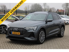 Audi e-tron - E-tron 50 Quattro S-Edition Black 71 kWh PANORAMADAK MEMORY ACC VIRTUAL 21'' TREKHAAK