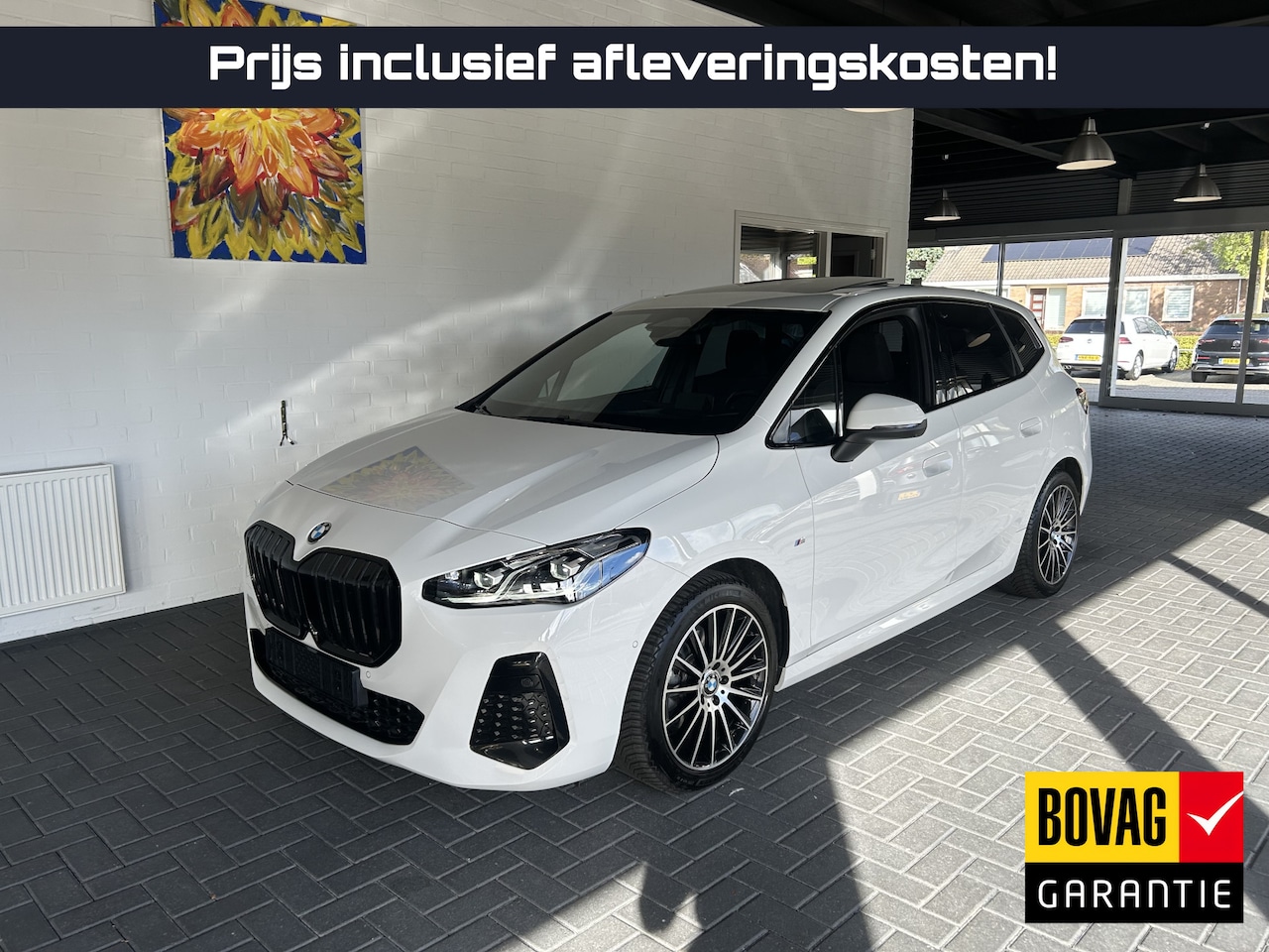 BMW 2-serie Active Tourer - 220i M-Sport / Pano / H&K / Stoelverwarming / HUD - AutoWereld.nl