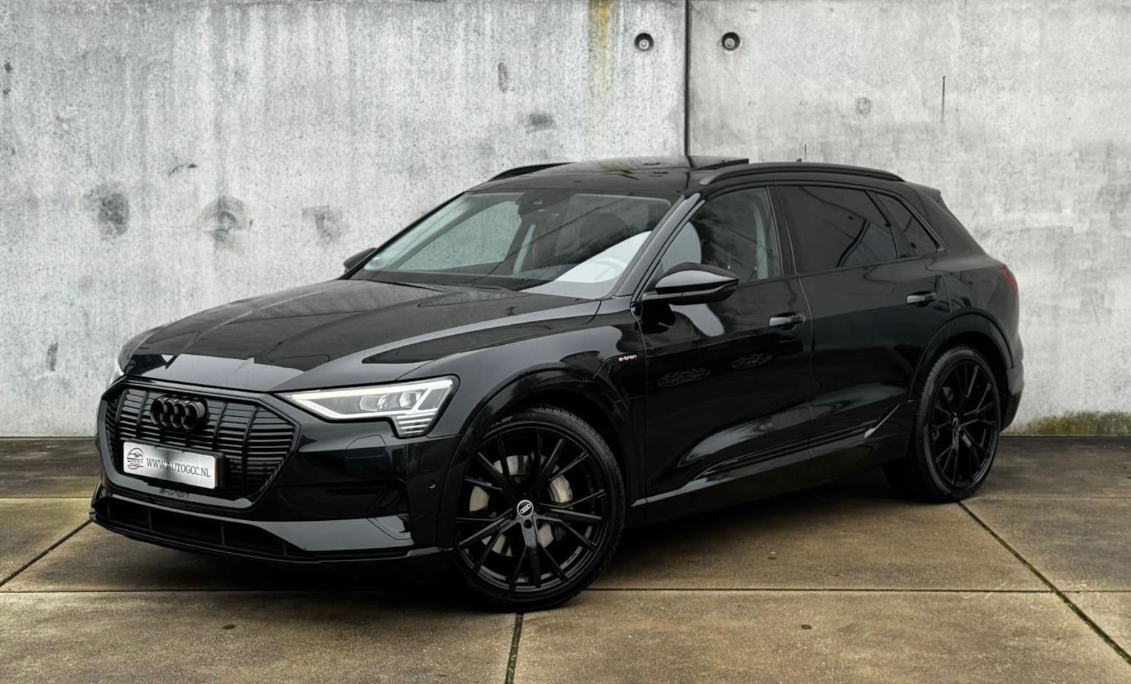 Audi e-tron - 50 QUATTRO 71kWh SOH 90% PANO 22'' BLACKPACK NAP BTW - AutoWereld.nl