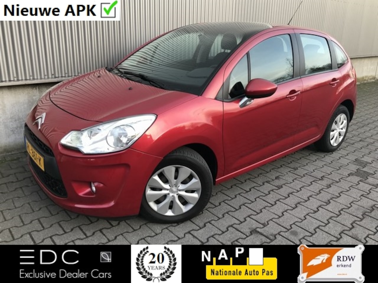 Citroën C3 - 1.4 Panoramische Voorruit | Airco | Cruise | Parkeersensoren Etc. - AutoWereld.nl