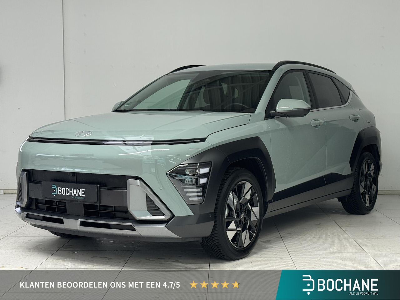 Hyundai Kona - 1.6 GDI HEV Premium | Navigatie | 360 Camera | Trekhaak | All-Season Banden | Cruise Contr - AutoWereld.nl