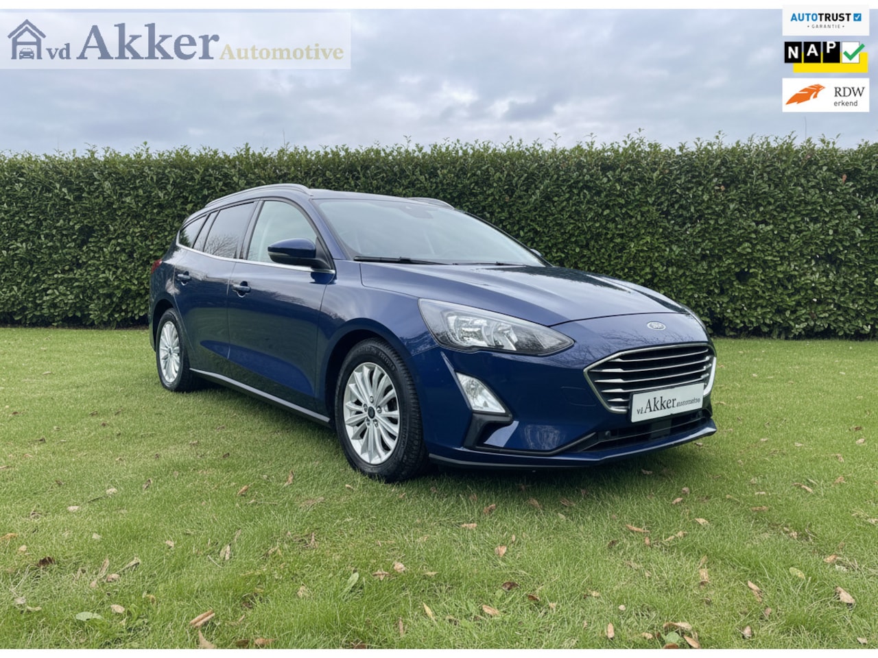 Ford Focus Wagon - 1.0 125 PK EcoBoost Titanium Business I Trekhaak I Keyless I 1ste eig I Vol onderhoudshist - AutoWereld.nl