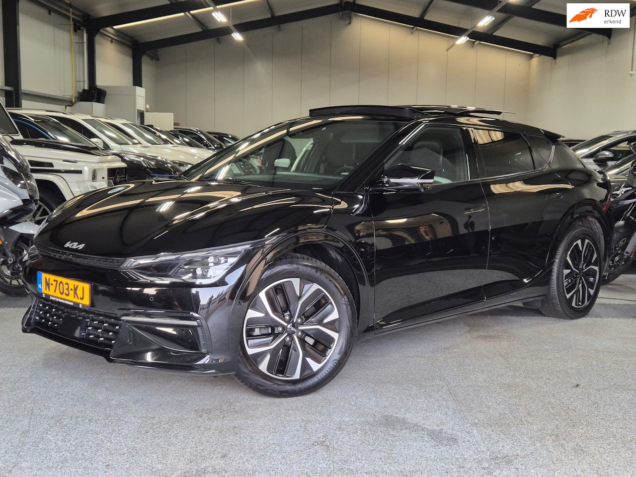 Kia EV6 - GT-Line 77.4 kWh Pano Head/Up 360 Camera Stoel Verwarming/verkoeling - AutoWereld.nl