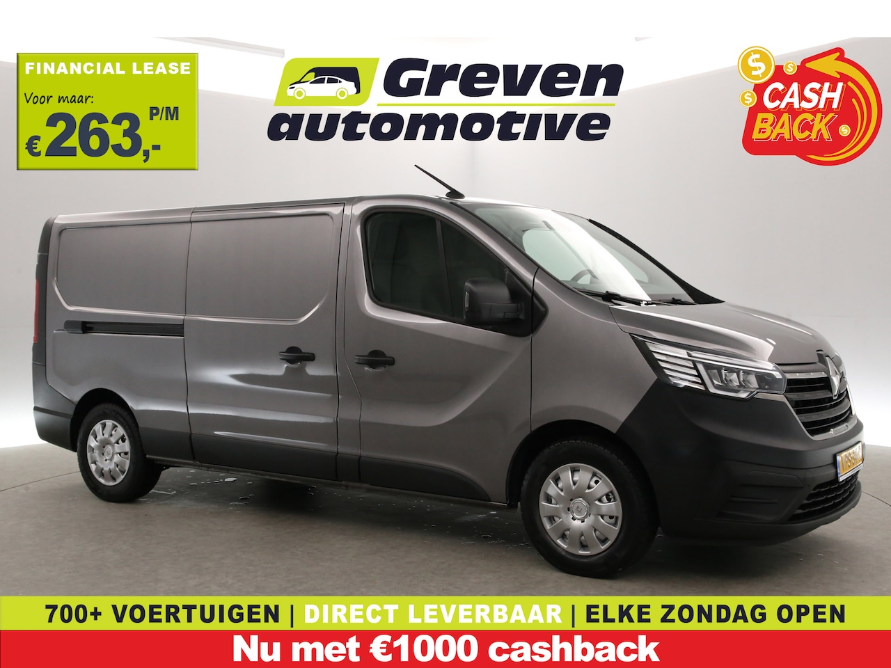 Renault Trafic - 2.0 dCi T30 L2H1 | Airco | Cruise | Trekh. | Parkeersens. | LED - AutoWereld.nl