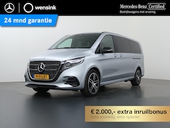 Mercedes-Benz V-klasse - 250d 4-MATIC AMG | XL L3 | DUBBELE CABINE | 360 CAMERA | DISTRONIC PLUS | LEDER ZWART "LUG