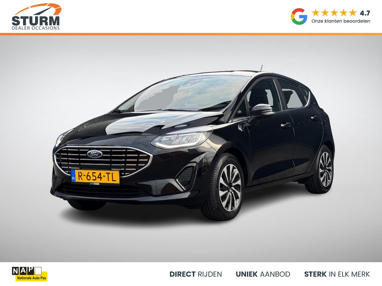 Ford Fiesta - 1.0 EcoBoost Hybrid Titanium Multimedia Pack, NL-Auto! - AutoWereld.nl
