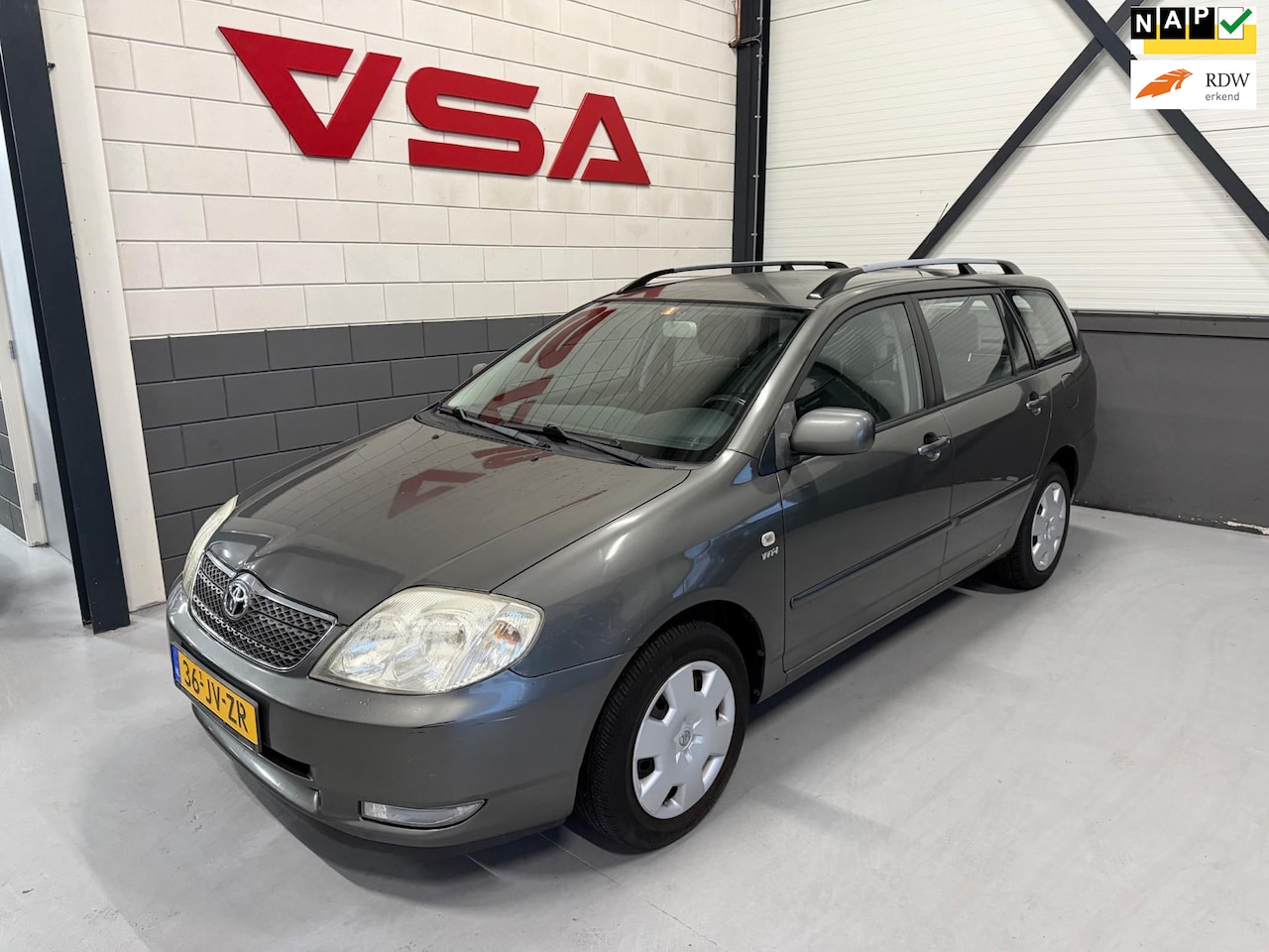Toyota Corolla Wagon - 1.6 VVT-i Linea Sol|Airco|NAP|NL auto|Trekhaak|Cruise|Climate|Uniek|3 maand Huisgarantie|a - AutoWereld.nl