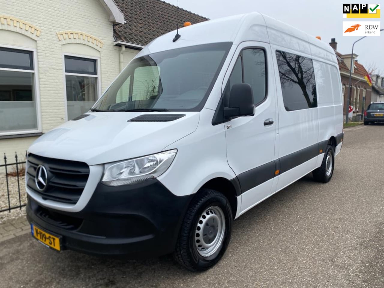 Mercedes-Benz Sprinter - 314 2.2 CDI L2H2 Euro6,360 Camera,Cruise,Parkeersensoren,MBUX CarPlay. - AutoWereld.nl