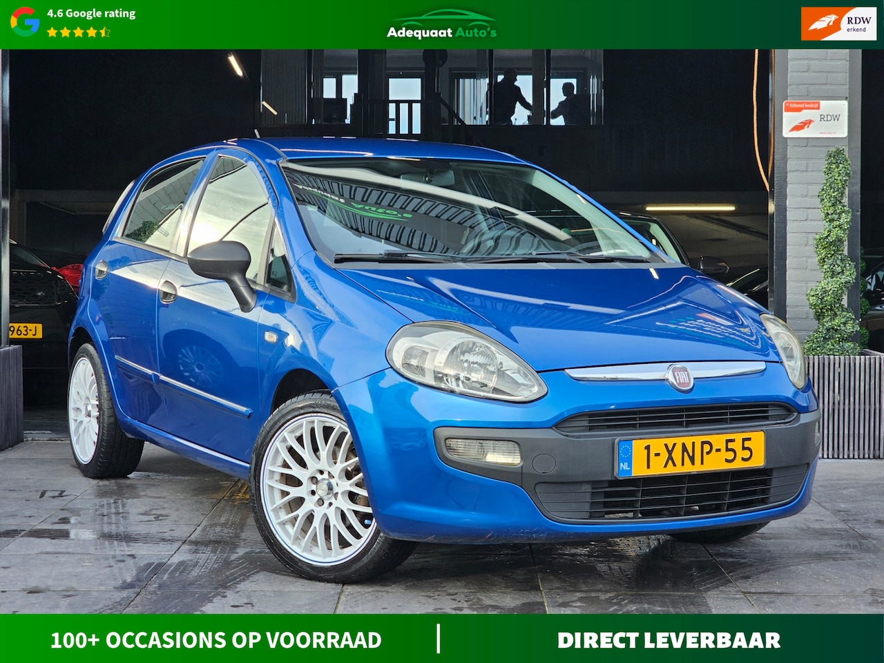 Fiat Punto Evo - 1.4 Dynamic|Airco|El.Ramen|AUX|APK - AutoWereld.nl