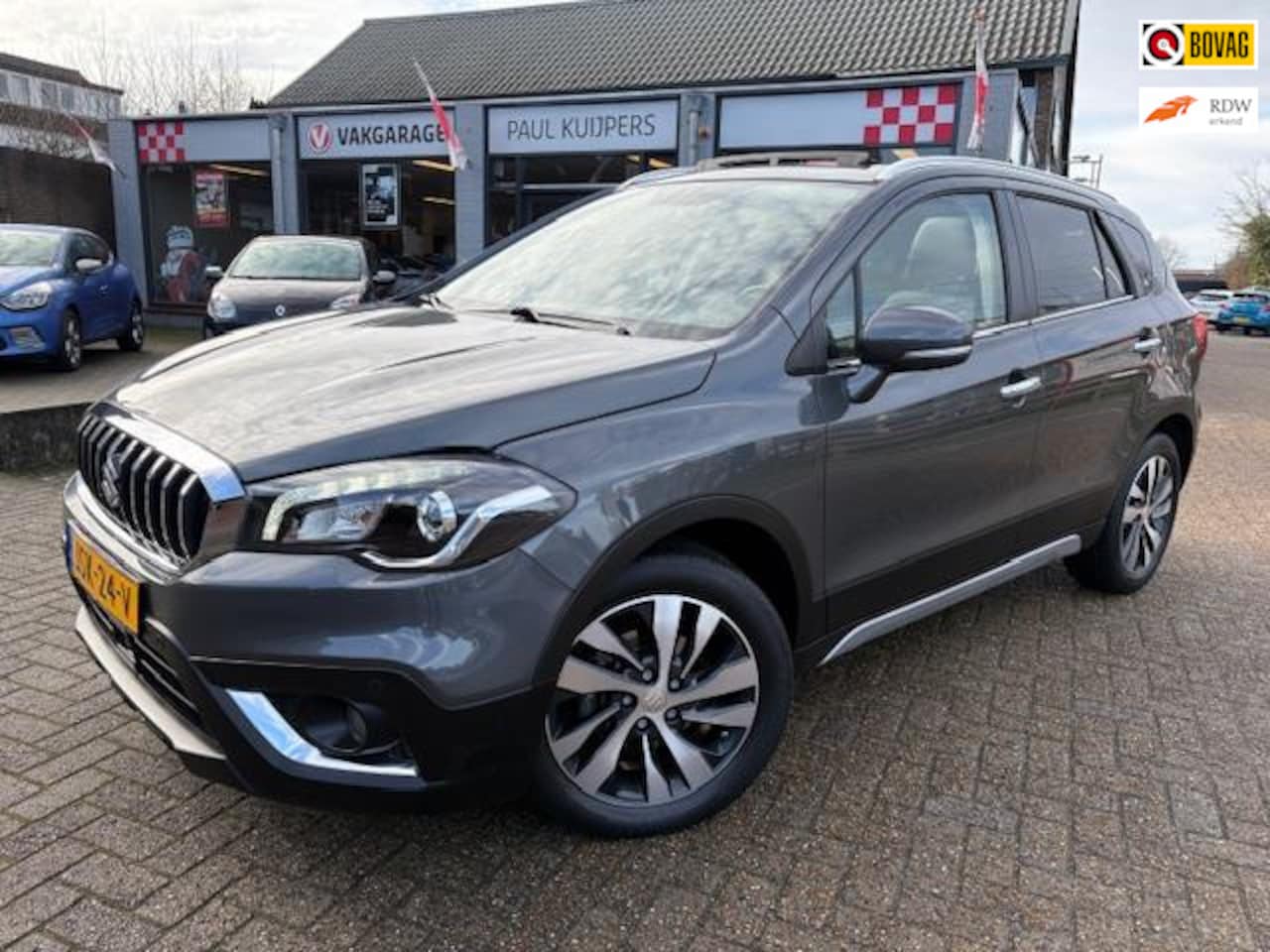 Suzuki S-Cross - 1.4 Boosterjet High Executive AUTOMAAT *schuifdak + leder + camera* - AutoWereld.nl