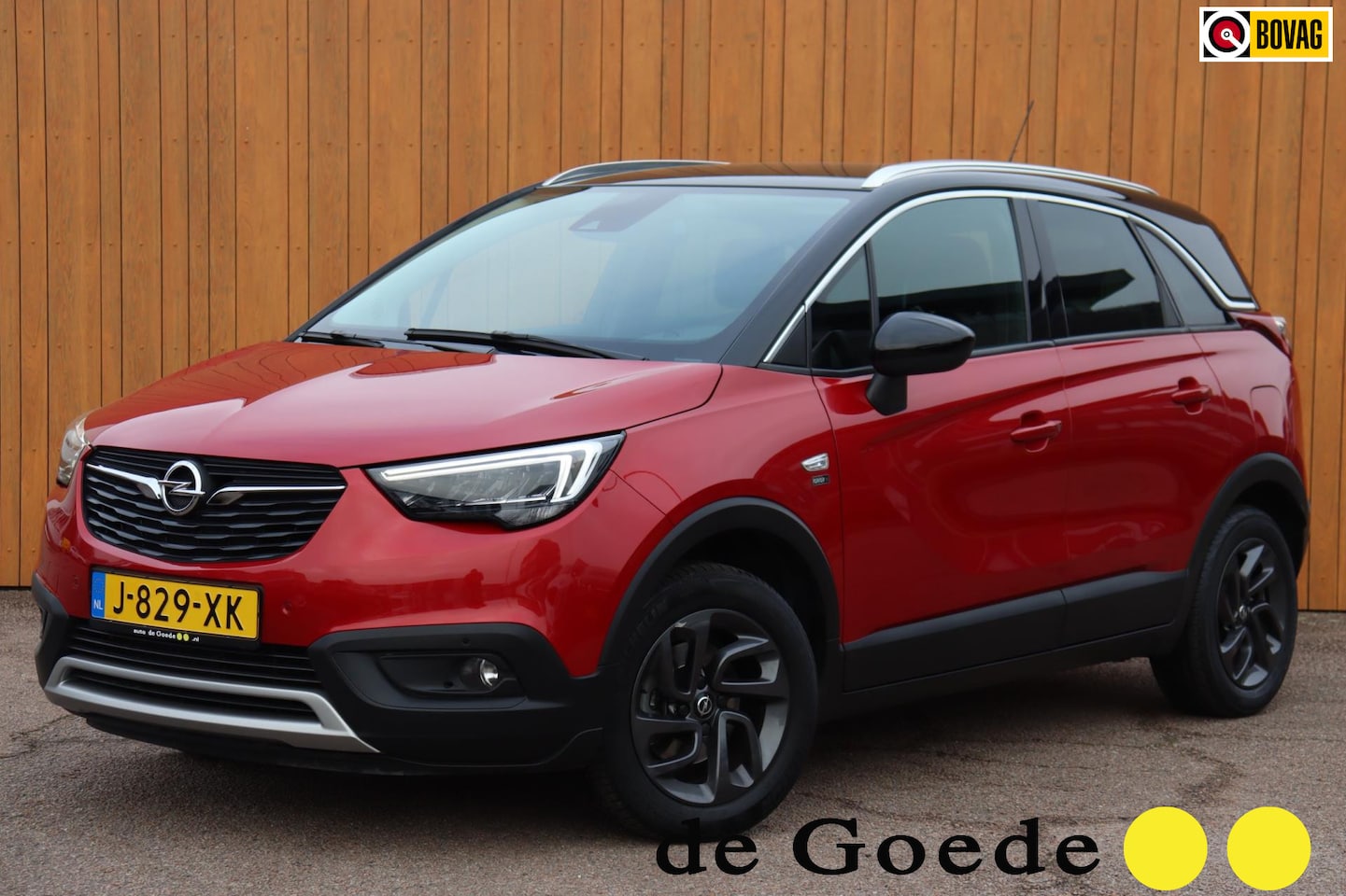 Opel Crossland X - 1.2 Turbo Edition 2020 org.NL a.camera zwart met.dak - AutoWereld.nl