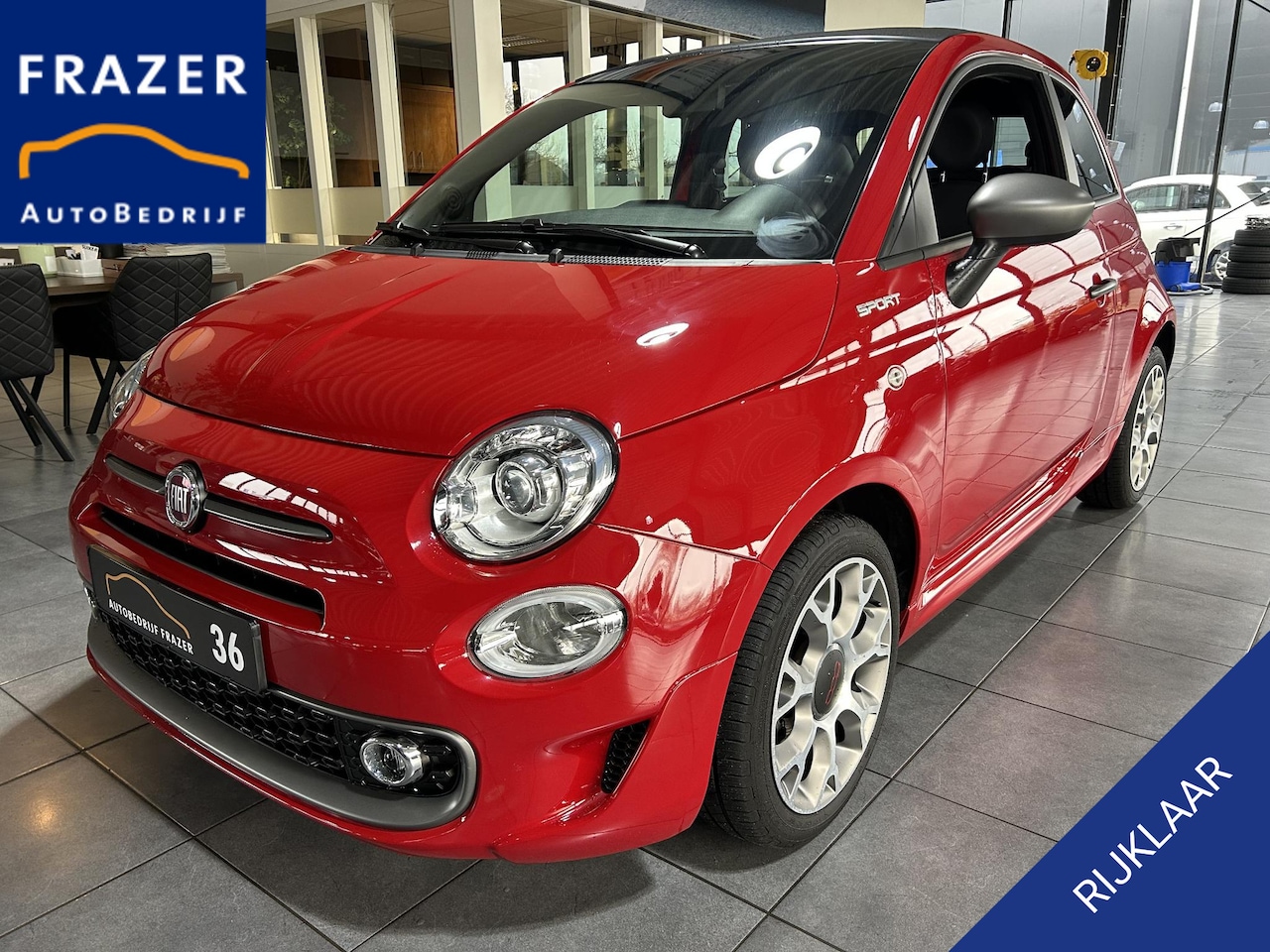 Fiat 500 C - 1.0 Hybrid Sport 1.0 Hybrid Sport - AutoWereld.nl