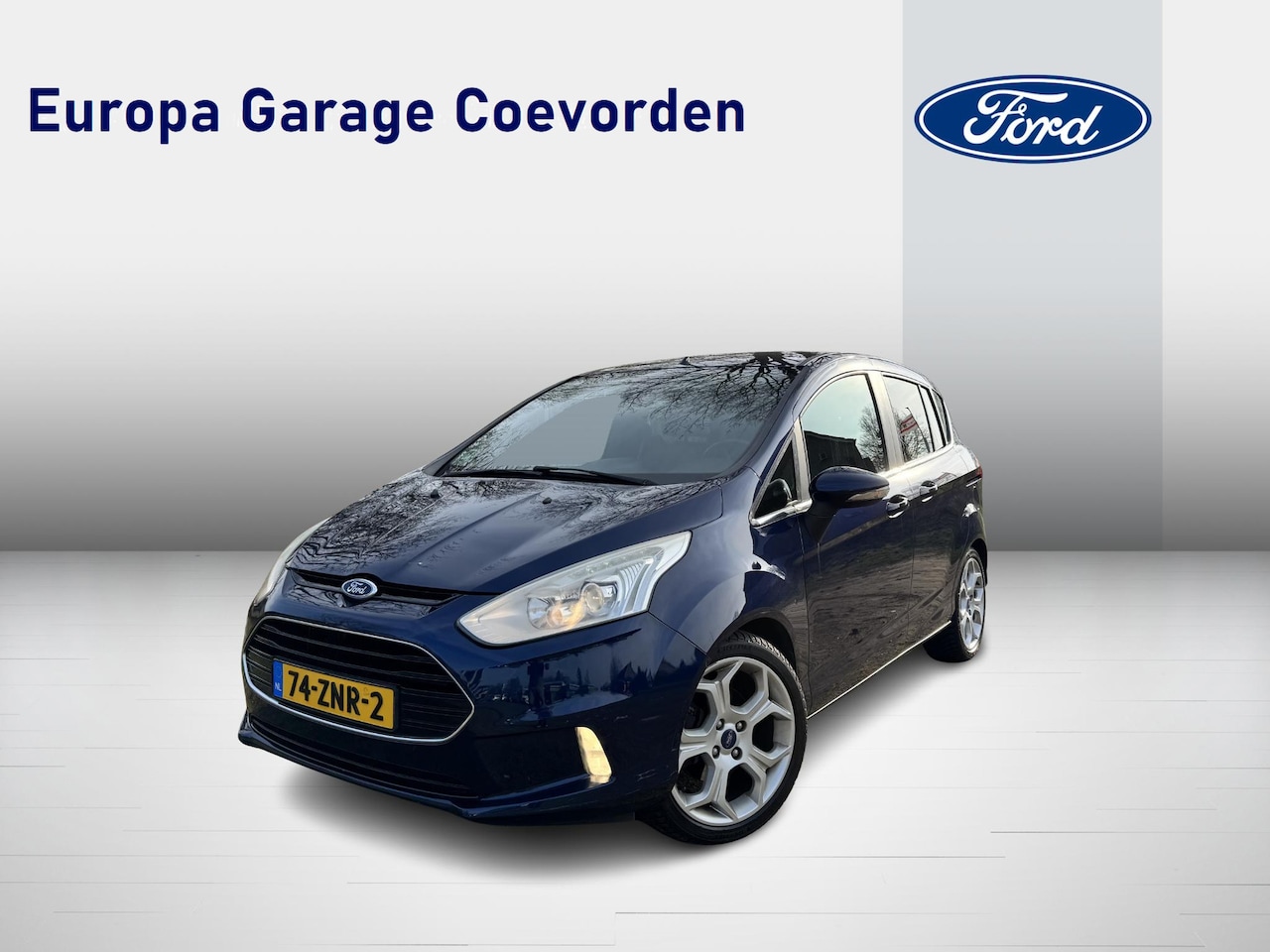 Ford B-Max - 1.0 EB 100PK Titanium X | HALF LEDER | DEALER ONDERHOUDEN | DISTRIBUTIERIEM VERVANGEN | ST - AutoWereld.nl