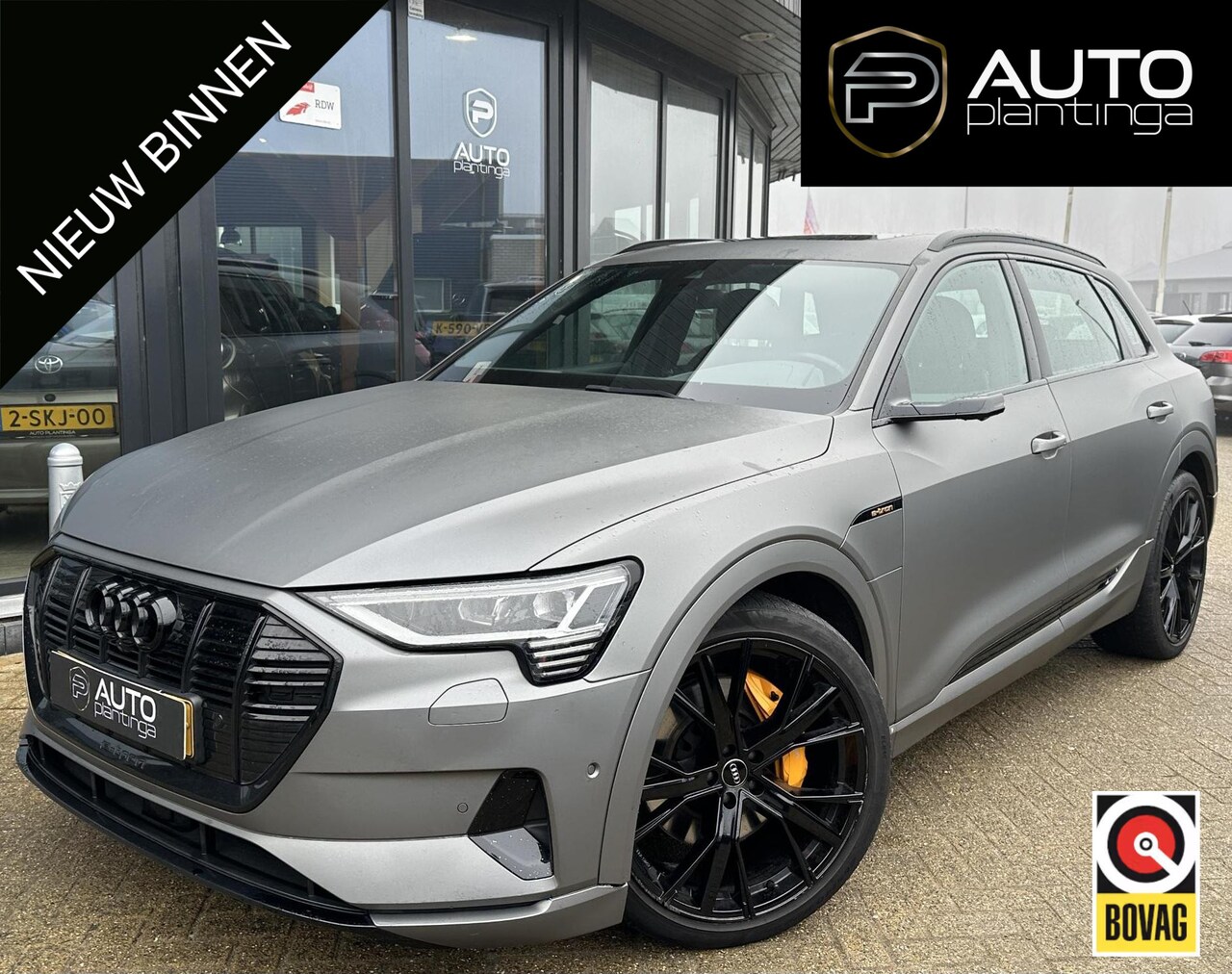 Audi e-tron - e-tron 55 quattro 95 kWh BOMVOL | PANO | Audi Virtual Mirrors | Virtual Cockpit | Lederen - AutoWereld.nl
