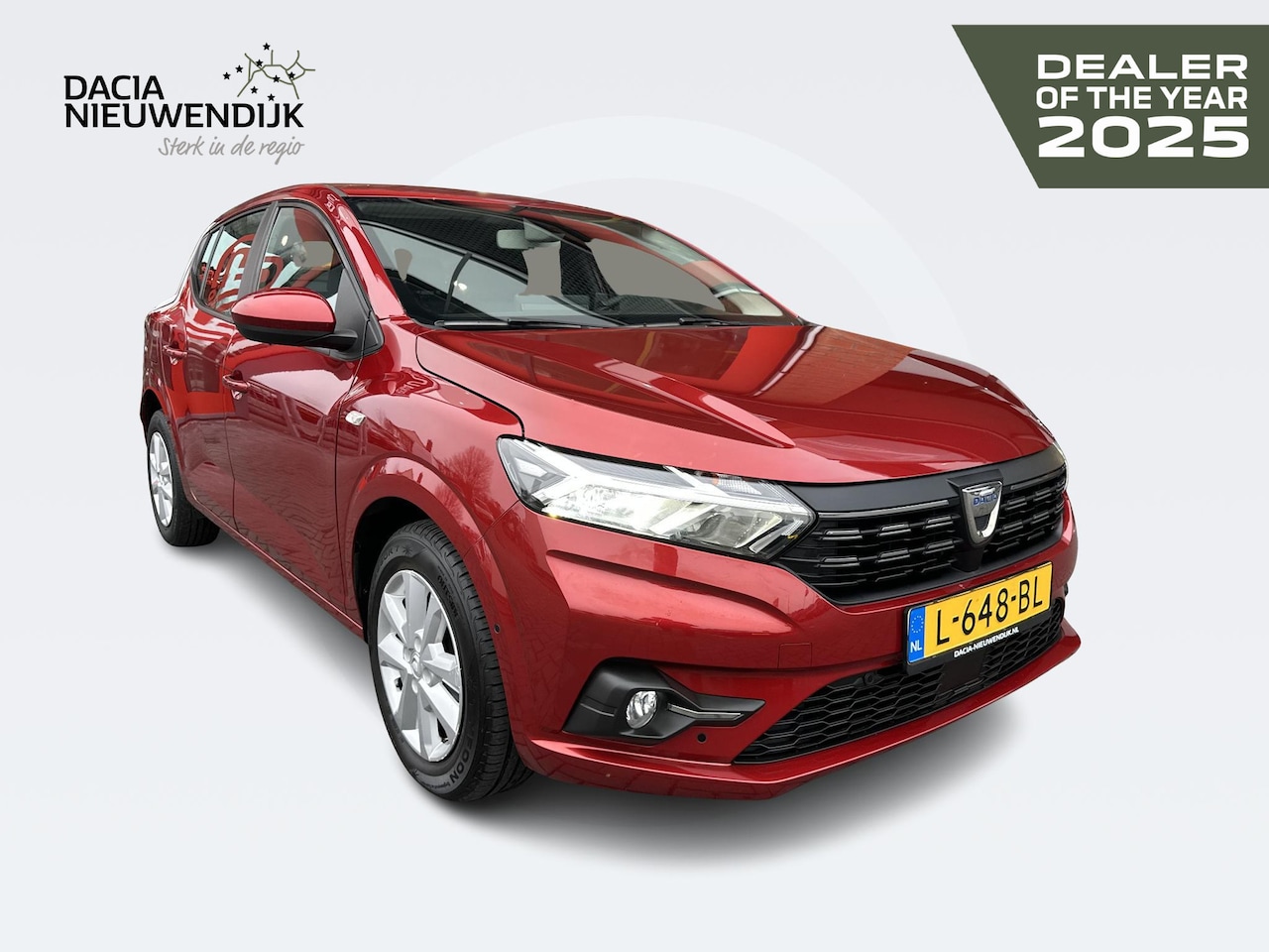 Dacia Sandero - 1.0 TCe 100 Bi-Fuel Comfort | NAVIGATIE | CAMERA | PARKEERSENSOREN | AIRCONDITIONING | CRU - AutoWereld.nl