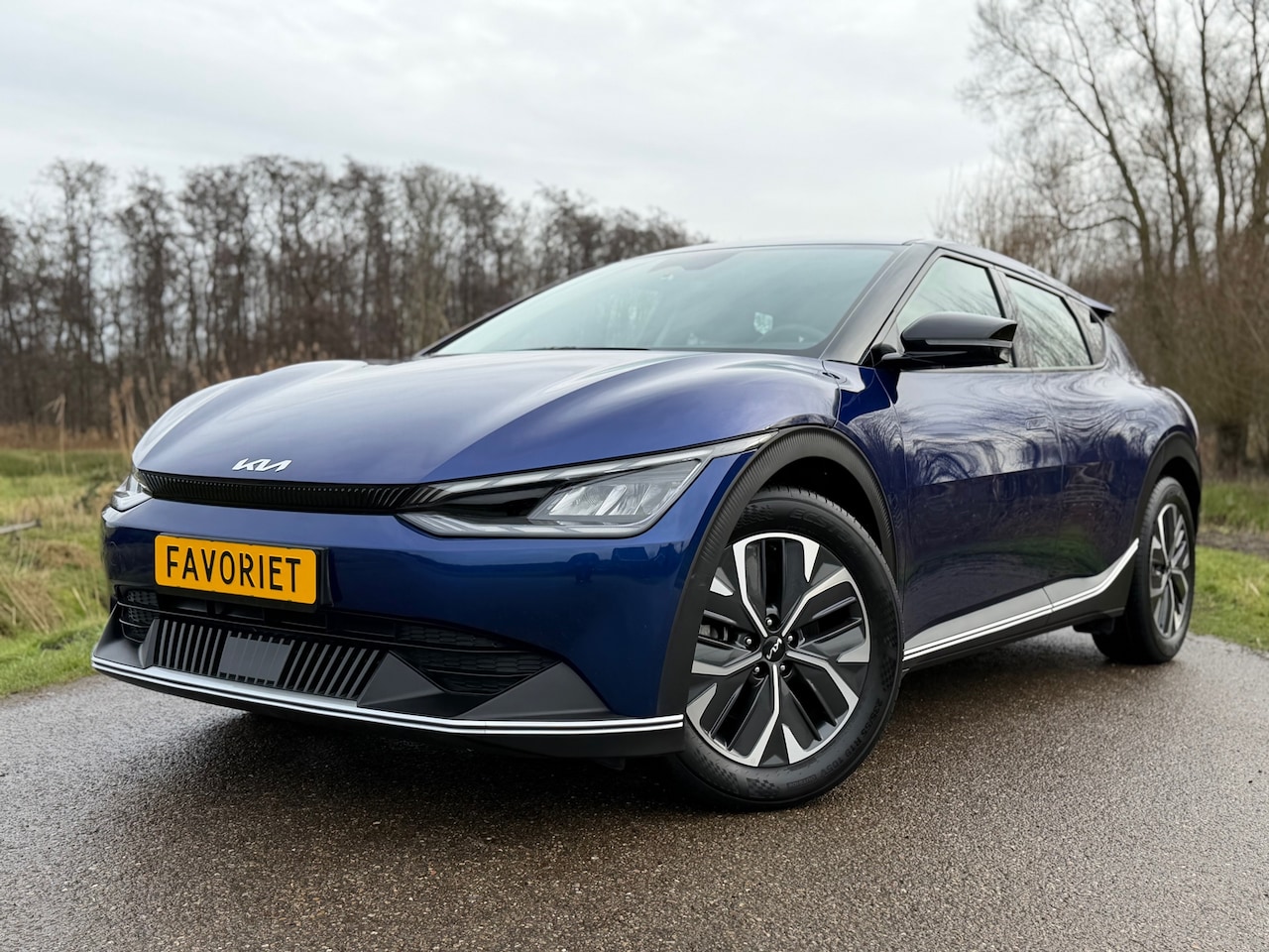 Kia EV6 - Plus 77.4 kWh Automaat/ H-Leder / Camera / Apple CarPlay-Android Auto / Key-Less / Clima / - AutoWereld.nl