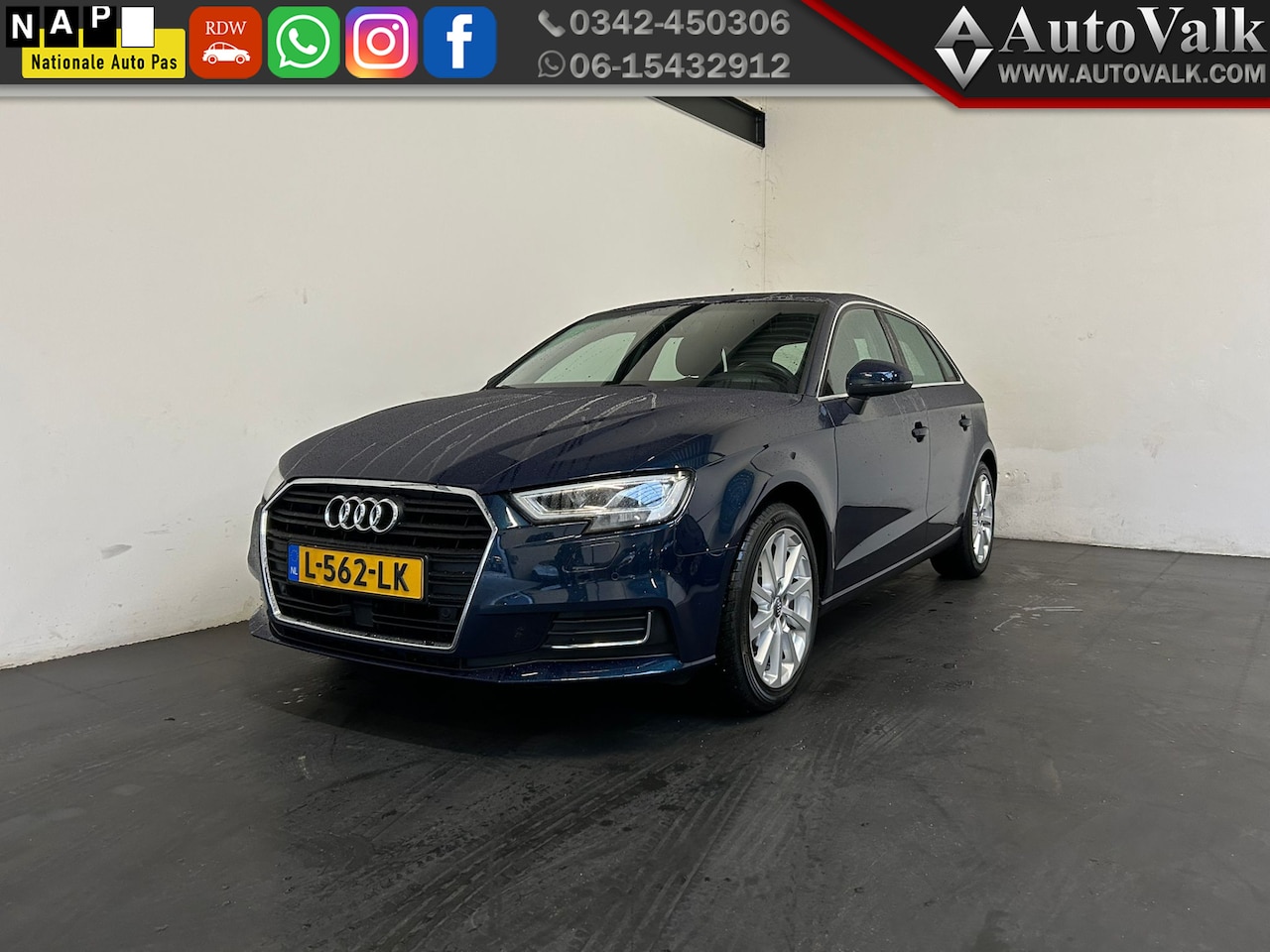 Audi A3 Sportback - 30 TFSI Advance Sport G-tron Carplay! - AutoWereld.nl