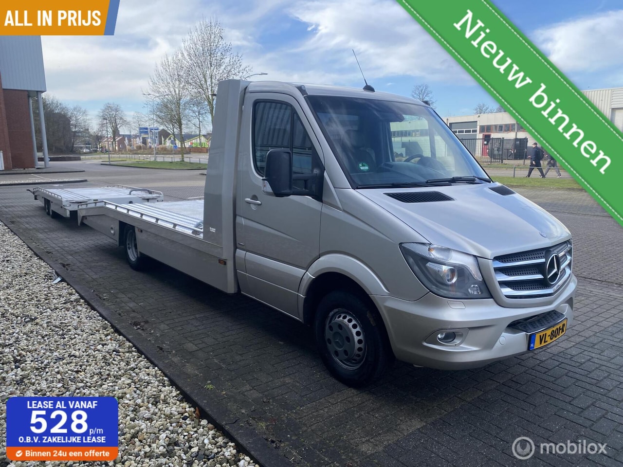 Mercedes-Benz Sprinter - bestel 519 3.0 TIJHOF + KAR VOL!! - AutoWereld.nl