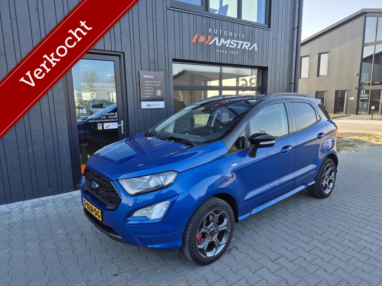 Ford EcoSport - 1.0 EcoBoost ST-Line Black 125PK|Camera|Trekhaak|Appel Carplay|Navi| - AutoWereld.nl