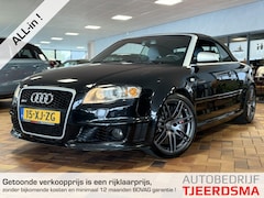 Audi A4 Cabriolet - 4.2 V8 RS 4 quattro | Ceramic Schijven | Bose Audio | Sluitende Historie | KW Performance