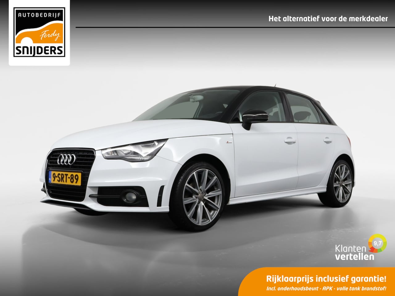 Audi A1 Sportback - 1.2 TFSI S-LINE Admired 5 DRS, Orig.NL - 1e Eigenaar | Navi | Cruise | Airco | ORIG. NL / - AutoWereld.nl