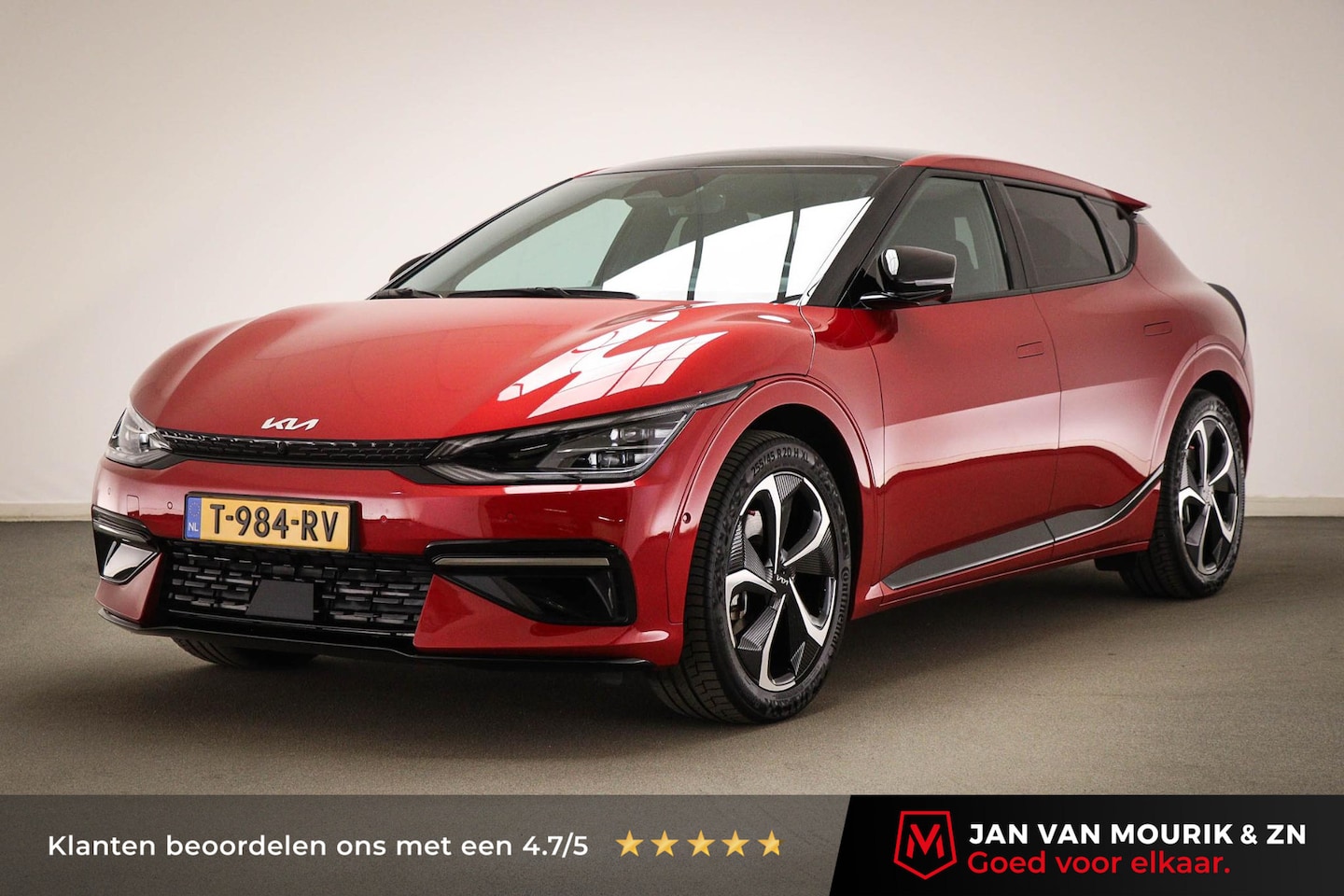 Kia EV6 - GT-Line AWD 77.4 kWh | SOH 98% | PANORAMADAK | STUURVERWARMING | DAB | APPLE | 360 CAMERA - AutoWereld.nl