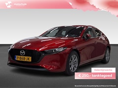 Mazda 3 - 3 Hatchback Skyactiv-G 122PK AUTOMAAT COMFORT LEDER NAVI CAMERA WINTERPACK