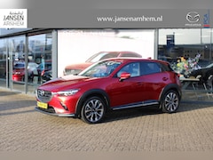 Mazda CX-3 - 2.0 SkyActiv-G 121 Luxury , Trekhaak, Half Leder, Clima, Cruise, Camera, Stoelverwarming,