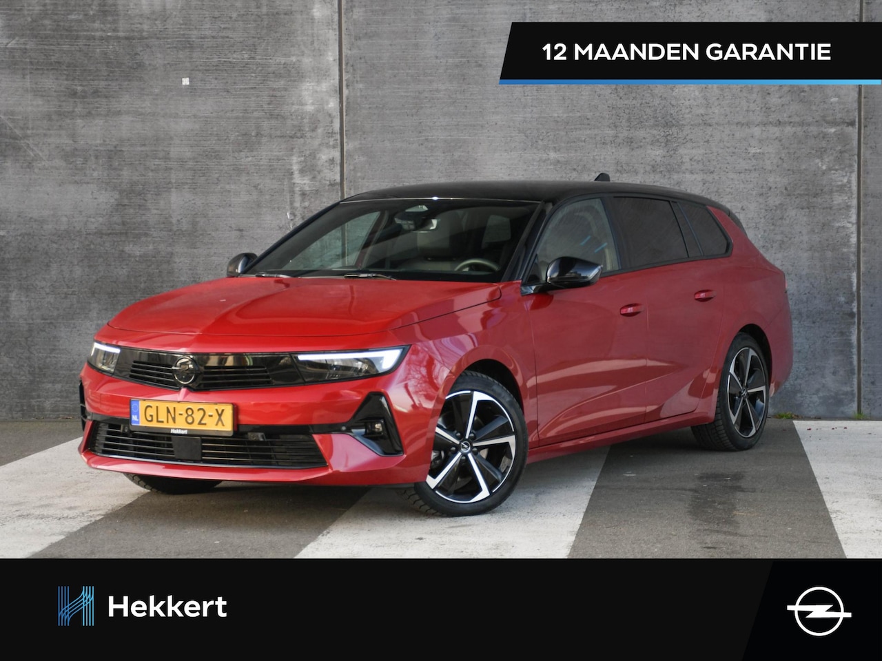 Opel Astra Sports Tourer - GS 1.2 Turbo Hybrid 145pk Automaat CAMERA VOOR + ACHTER | ADAP. CRUISE | 17''LM | DODE HOE - AutoWereld.nl
