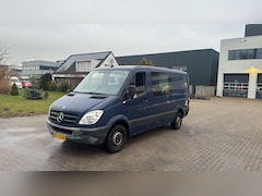 Mercedes-Benz Sprinter - 313 2.2 CDI 366 Dubbele Cabine Airco Lang Laag Blauw 2011