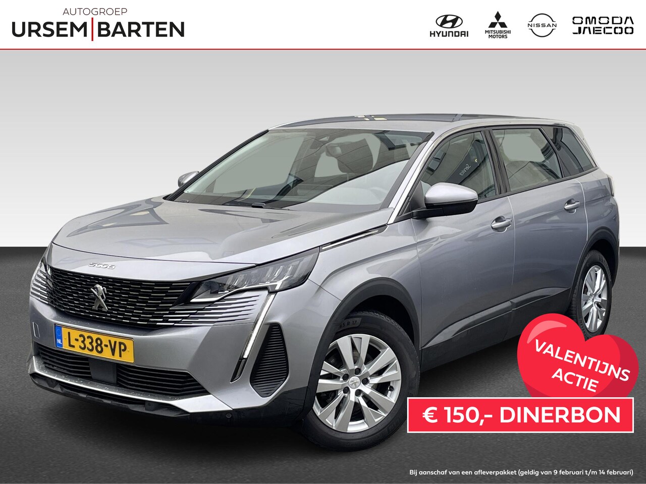 Peugeot 5008 - 1.2 PureTech Blue Lease Active | 7-zitter | trekhaak - AutoWereld.nl