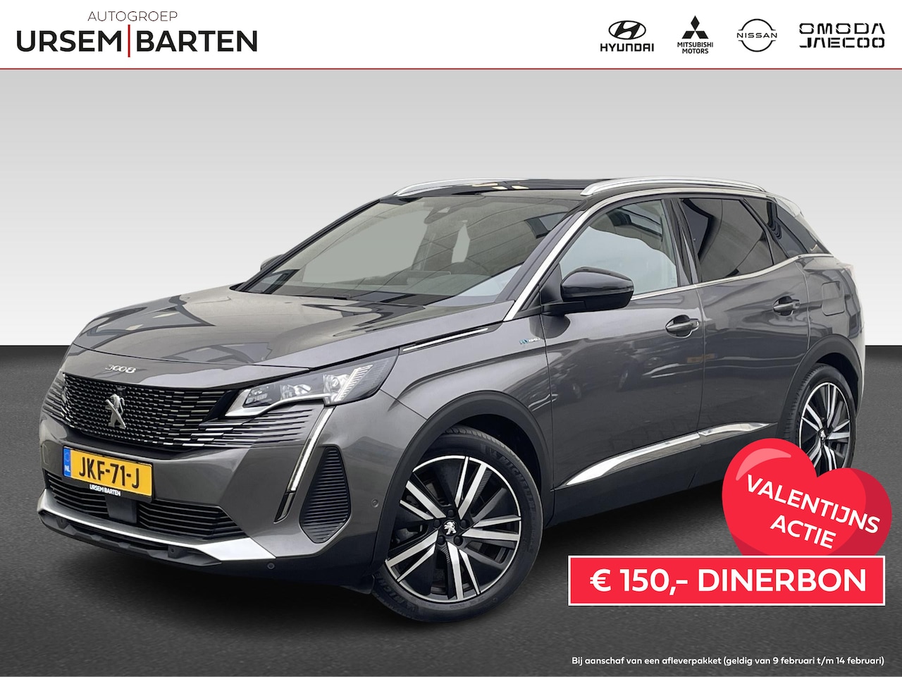 Peugeot 3008 - 1.6 HYbrid 225 GT | panoramadak | Focal Audio | ACC | - AutoWereld.nl