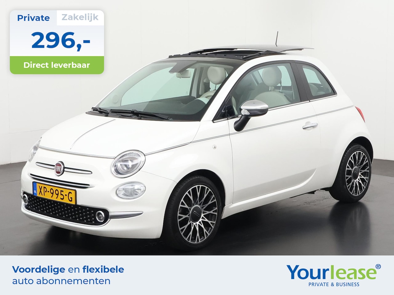 Fiat 500 - 0.9 TwinAir Turbo Collezione | All-in 296,- Private Lease | Direct uit voorraad - AutoWereld.nl