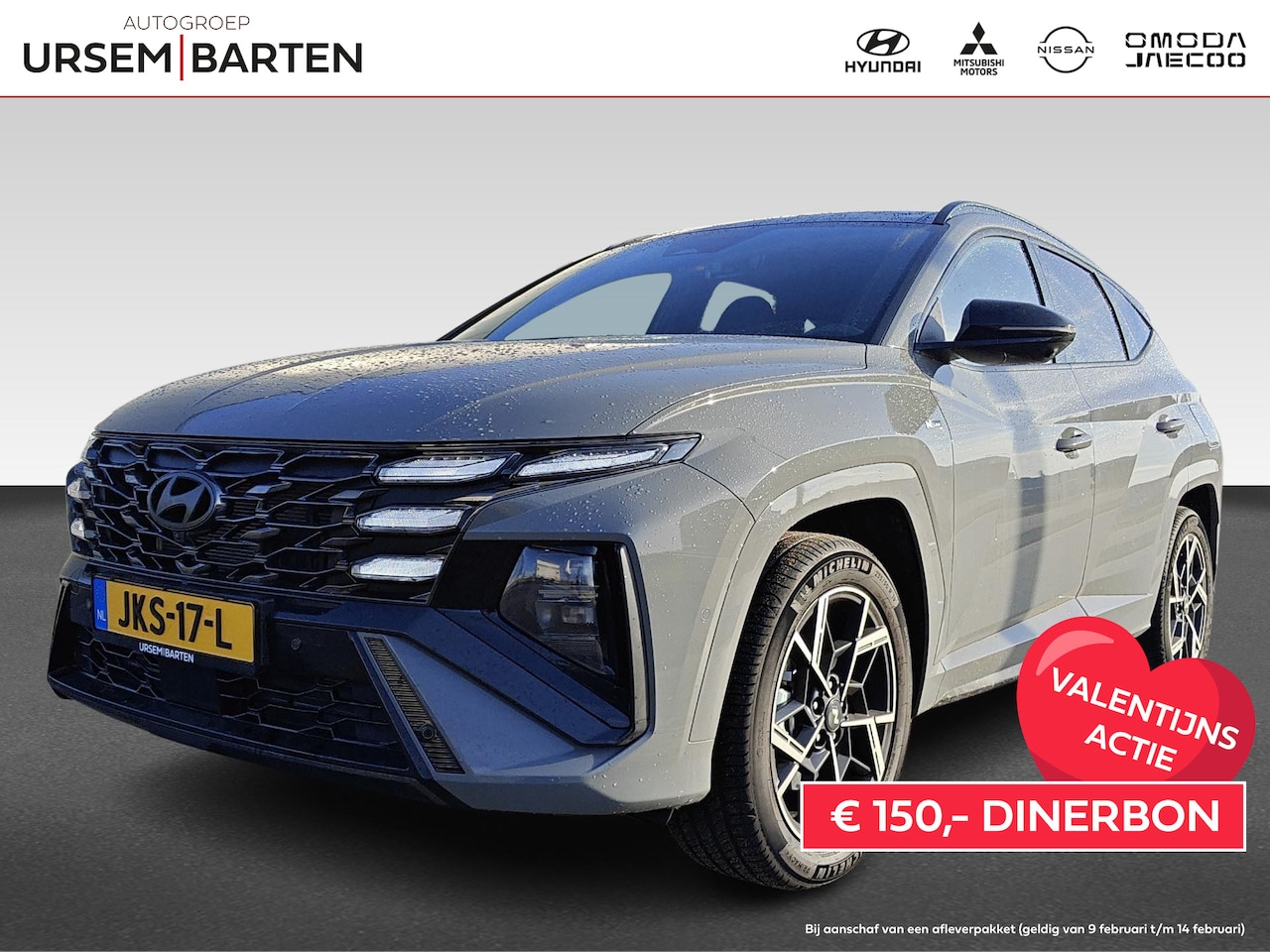 Hyundai Tucson - 1.6 T-GDI HEV N Line | Achterbank verwarmd | Dodehoekdetectie met correctie | Apple Carpla - AutoWereld.nl