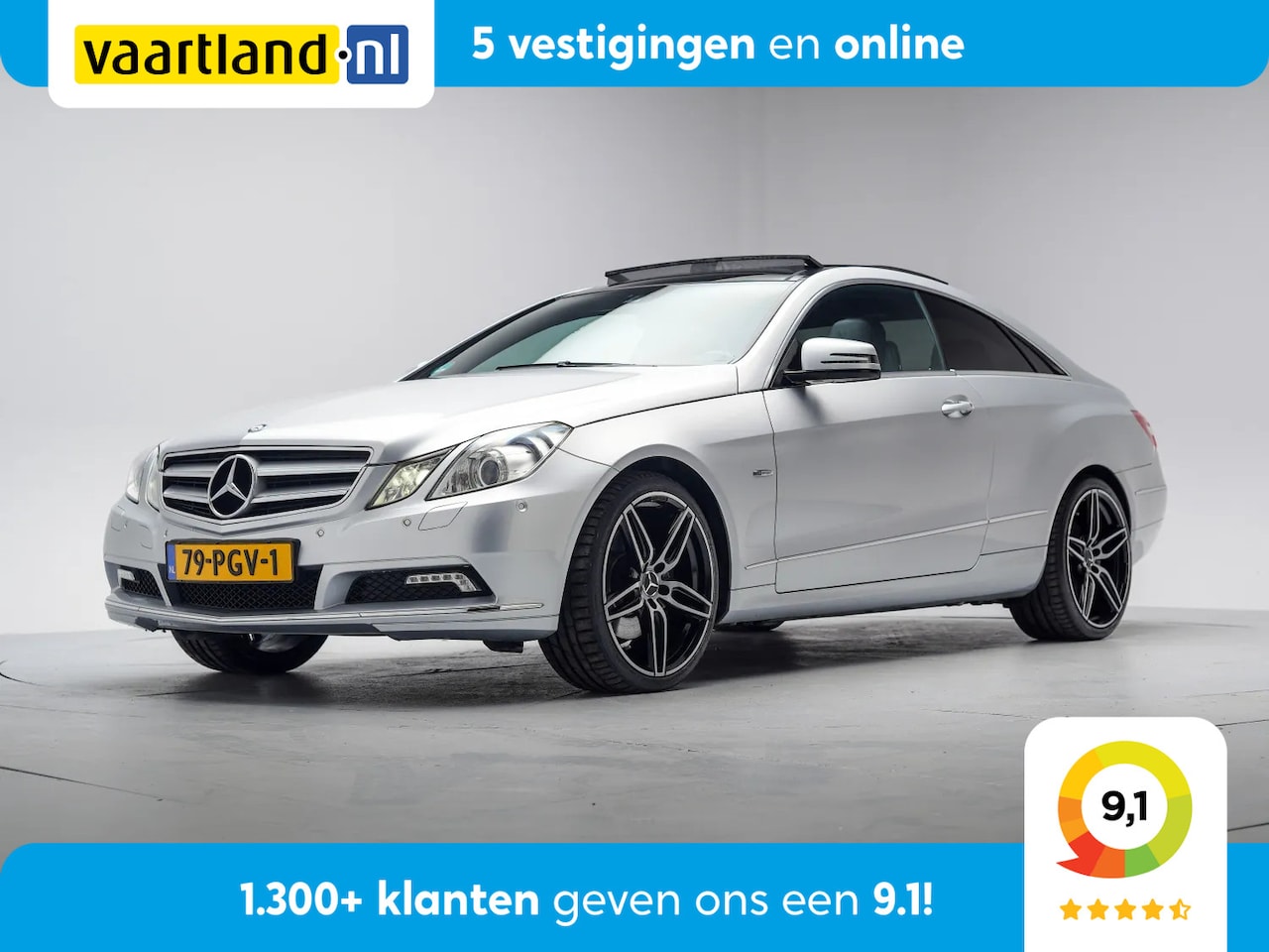 Mercedes-Benz E-klasse Coupé - 350 CGI Avantgarde 6 Cilinder! [ Panoramadak! Parkeersensoren Xenon ] - AutoWereld.nl