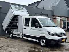 Volkswagen Crafter - 35 2.0 TDI L4 DC 3000kg trekgewicht Kipper Airco Cruise controle 6 persoons Euro 6 Telefoo