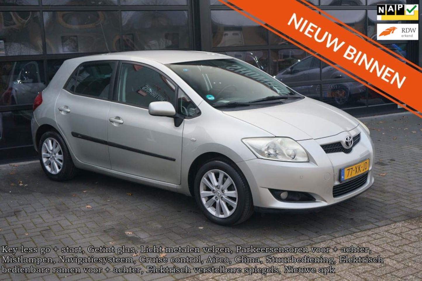 Toyota Auris - 1.6-16V Luna Business 1.6-16V Luna Business, CC. Clima, Navi, Elek pakket, Trekhaak - AutoWereld.nl