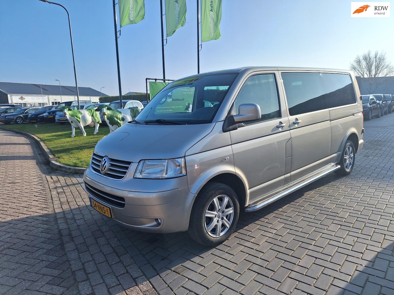Volkswagen Transporter - 2.5 TDI 340 Comfortline DC / Exteeem netjes / Nieuwe APK - AutoWereld.nl