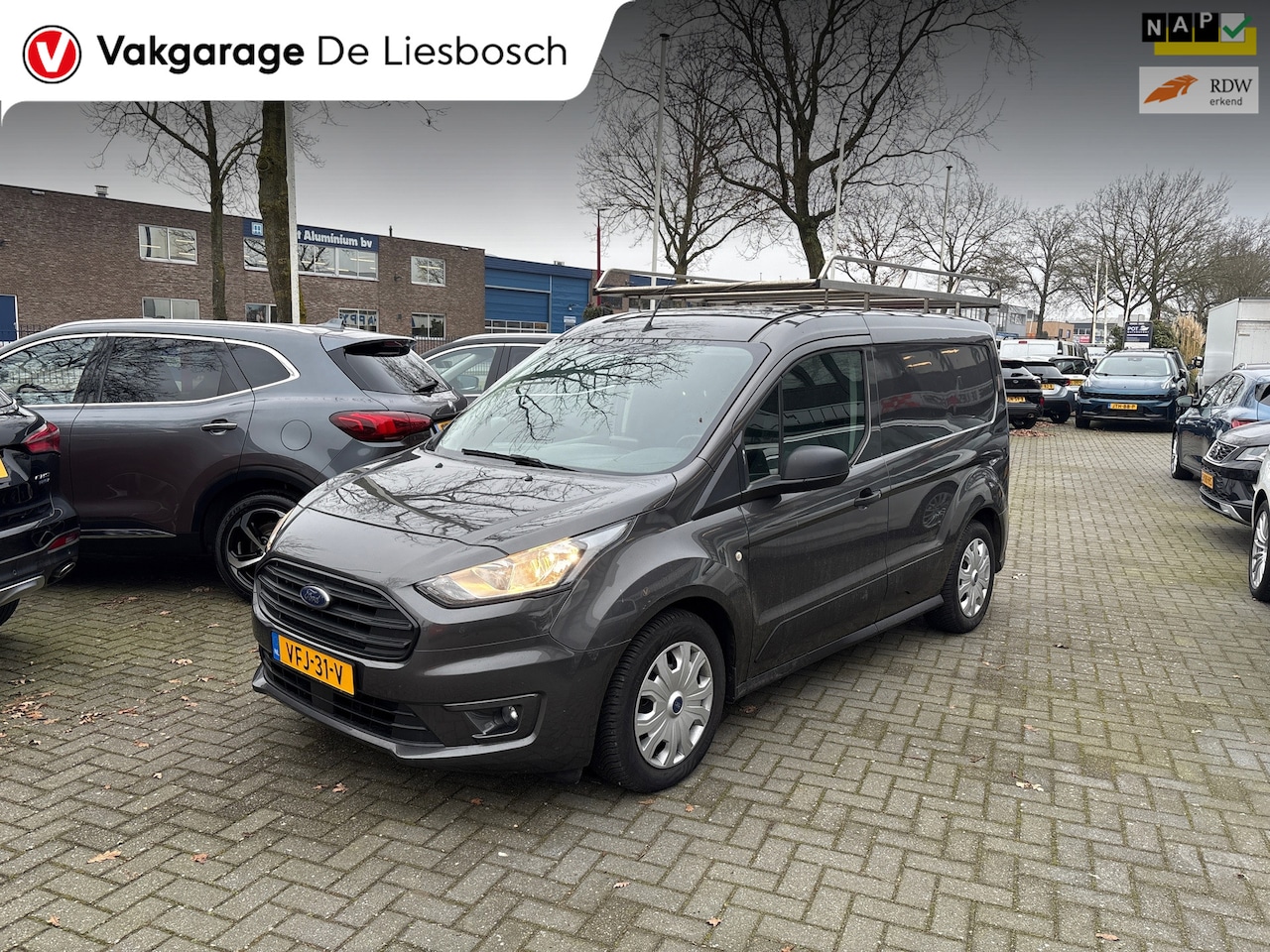 Ford Transit Connect - 1.5 EcoBlue L1 Trend,navi,camera,airco,trekhaak,boeken,schuifdeur - AutoWereld.nl