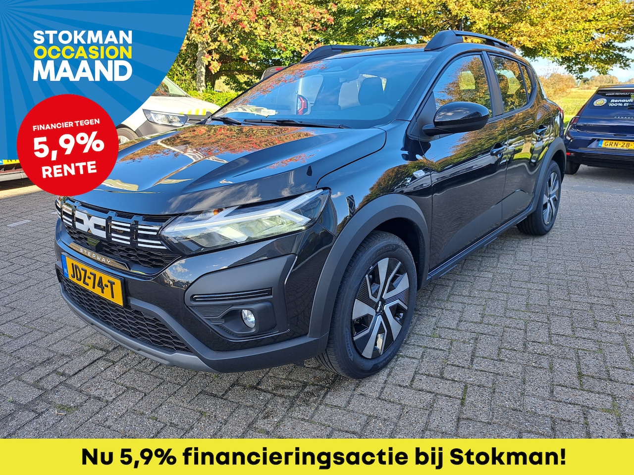 Dacia Sandero Stepway - 1.0 TCe 90 AUT Expression | Cruise | parkeersensoren | achteruitrijcamera - AutoWereld.nl
