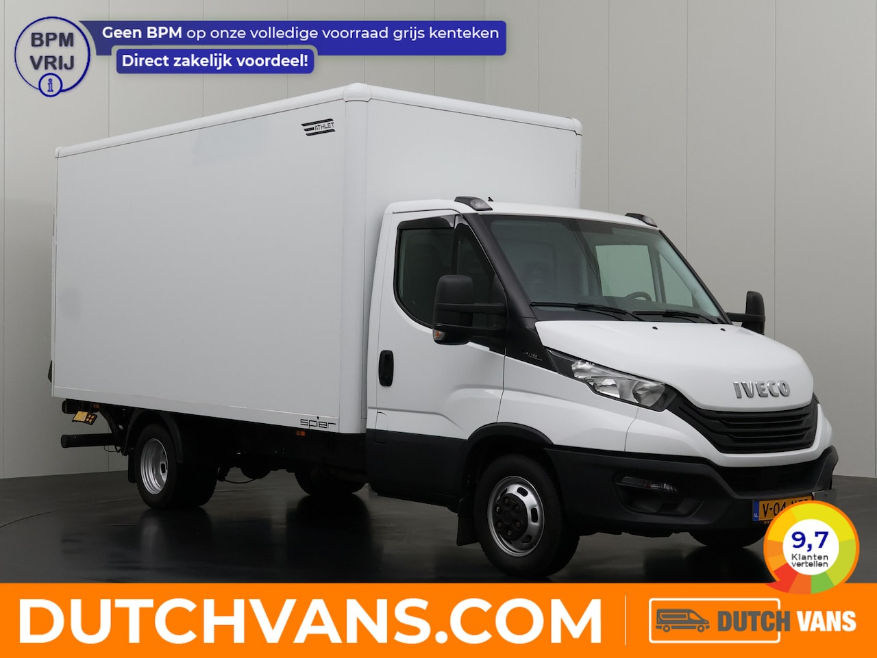 Iveco Daily - Trekhaak 35C16 Bakwagen+Laadklep | Trekhaak 3500Kg | Airco | 3-Zits - AutoWereld.nl