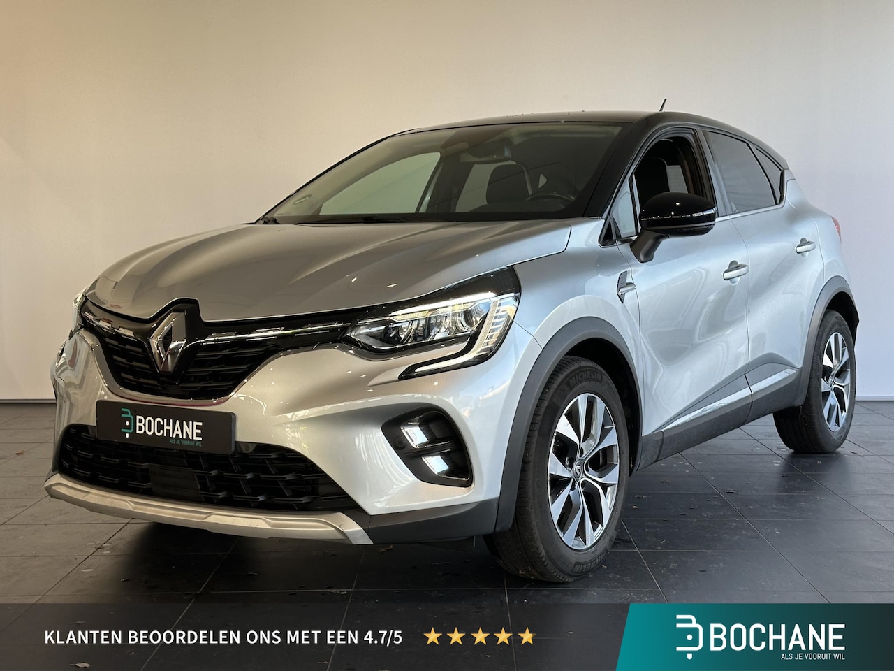 Renault Captur - 1.3 TCe 140 Intens AUTOMAAT | NAVIGATIE | PARKEERSENSOREN VOOR-/ACHTER | ACHTERUITRIJCAMER - AutoWereld.nl