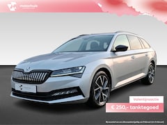 Skoda Superb Combi - 1.4 TSI PHEV 217pk Style Black Pack | STOEL EN STUUR VERW | CARPLAY | LED