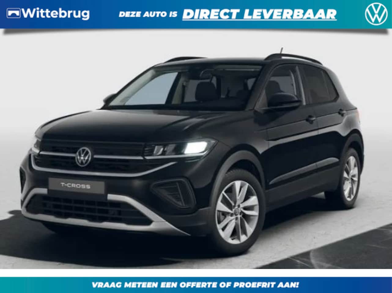 Volkswagen T-Cross - 1.0 TSI Life Edition !!!Profiteer ook van 2.000 EURO inruilpremie!!! - AutoWereld.nl