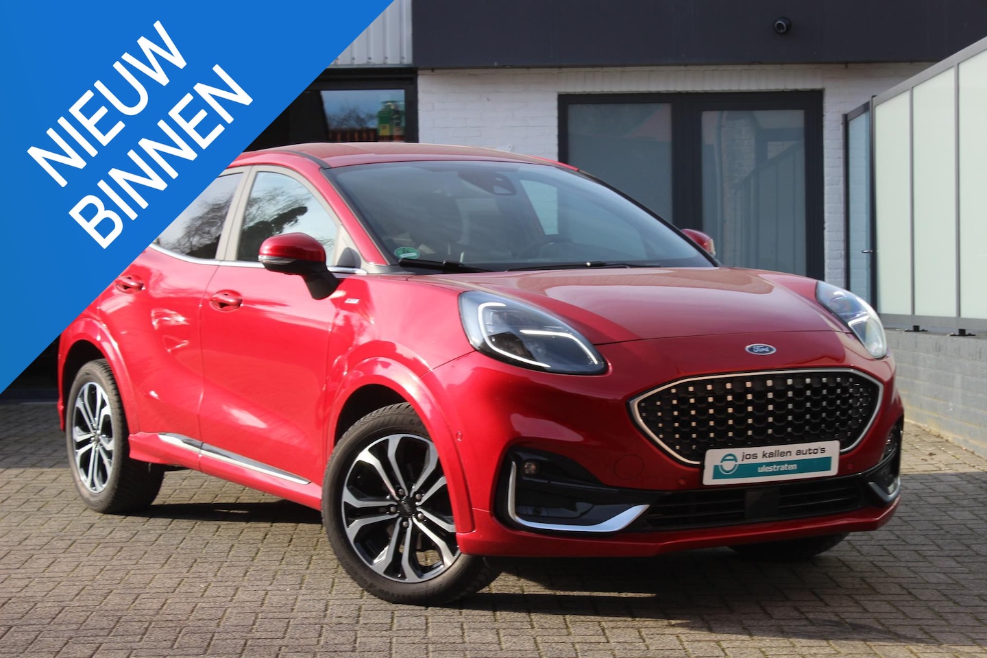 Ford Puma - 1.0 EcoBoost Hybrid ST-Line Vignale Navi, Camera, Massage, Leer, Winterpack, All Weather - AutoWereld.nl