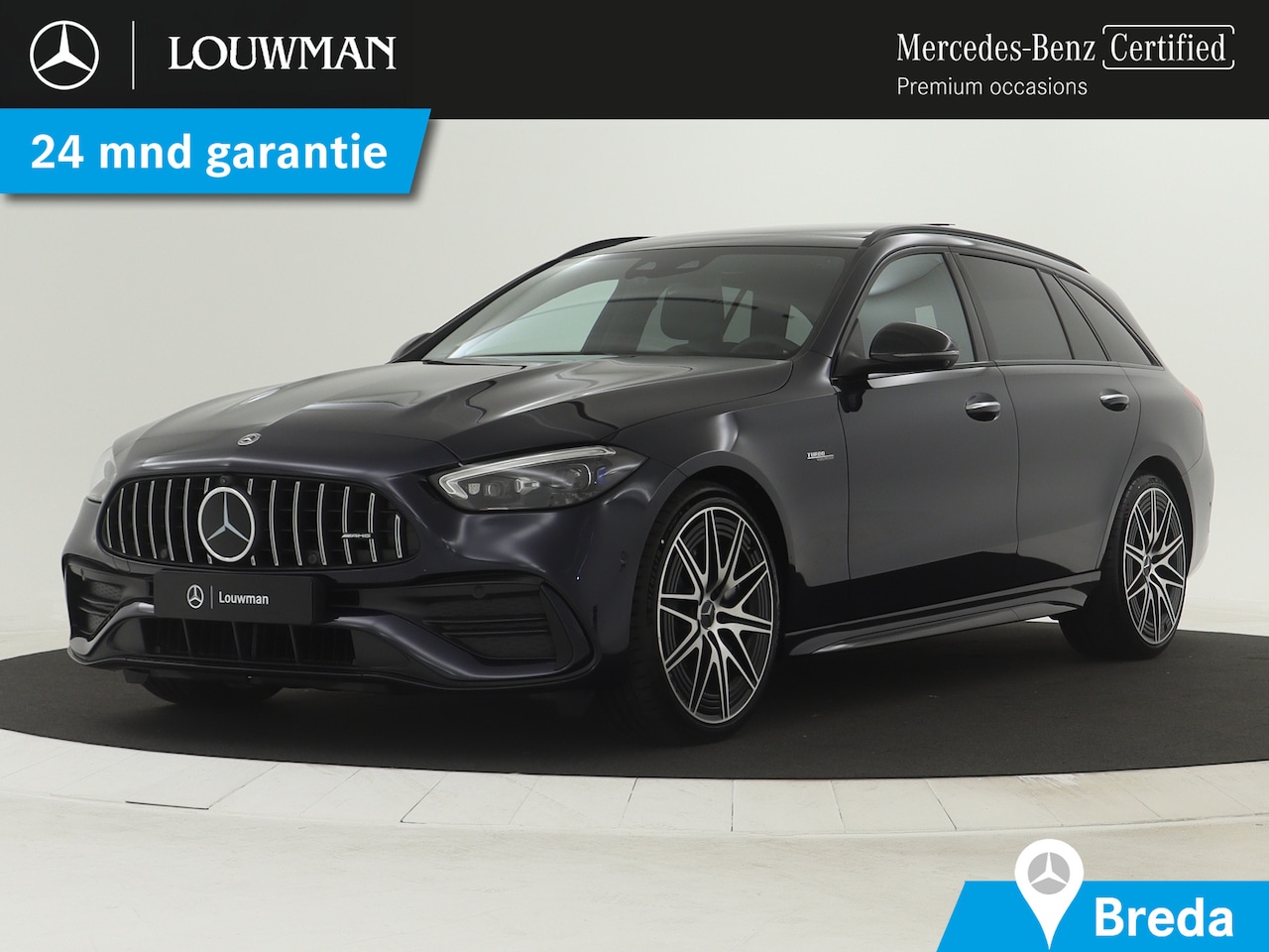 Mercedes-Benz C-klasse Estate - AMG 43 4MATIC 408 pk | Premium Plus pakket | AMG Nightpakket | AMG Drivers Package | Draad - AutoWereld.nl
