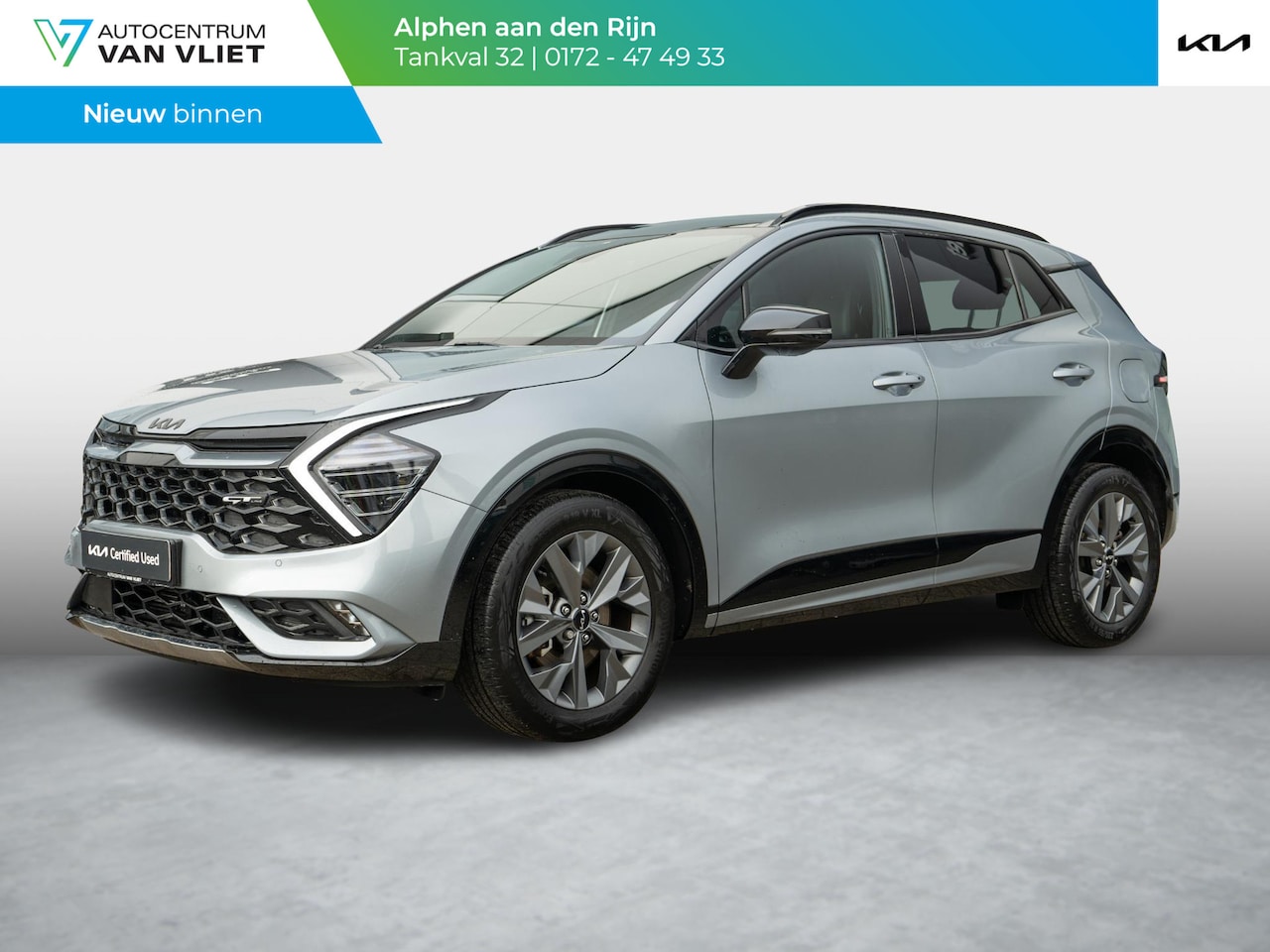 Kia Sportage - 1.6 T-GDi Hybrid GT-Line | Black pack | Stoel en stuurverwarming | PDC | Clima | - AutoWereld.nl