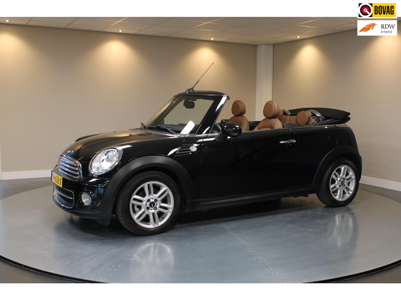 MINI Cabrio - Mini 1.6 Cooper Chili *Luxe Leder* Stoelverw.|Navi|Cruise - AutoWereld.nl