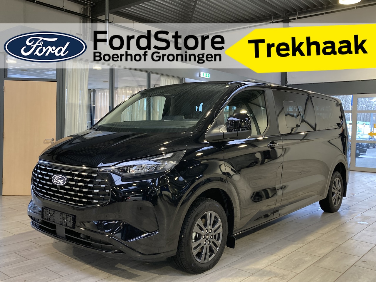 Ford Model T - Custom Titanium X 340 2.5 PHEV 233 pk L2 9 persoons | Elek. Trekhaak | Winter Pack | Camer - AutoWereld.nl