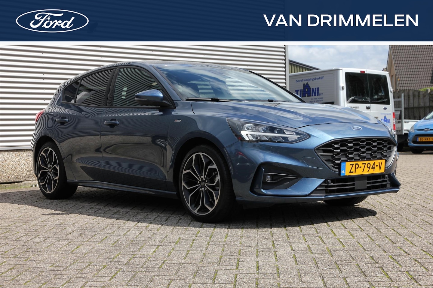 Ford Focus - 1.0 EcoBoost 125pk ST-Line Business 'Chrome Blue' | LED | B&O | 1e EIG - AutoWereld.nl